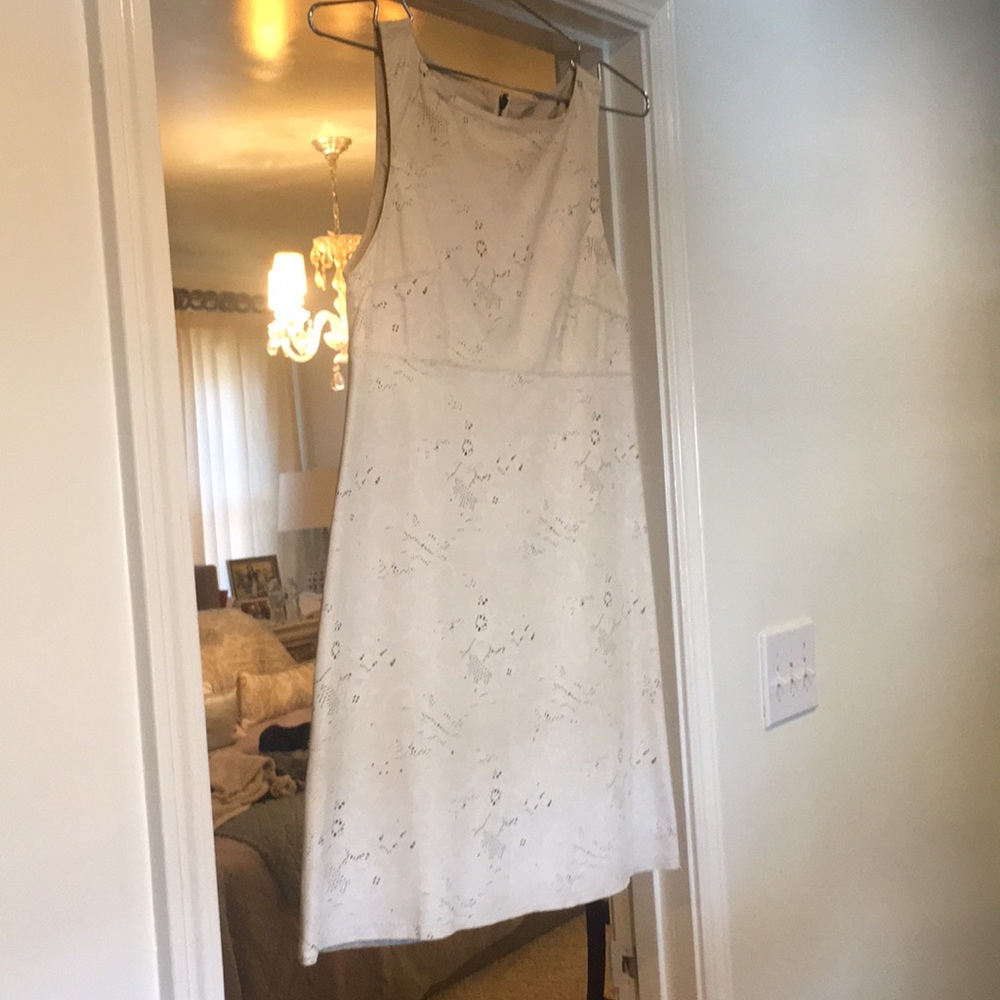 Mini Leather Like New Dress